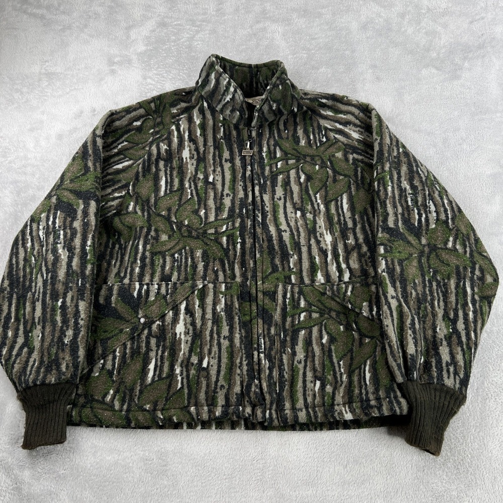 Walls Realtree Camo Jacket Mens XL Reg Hunting Coat Made in USA Insulated Camo